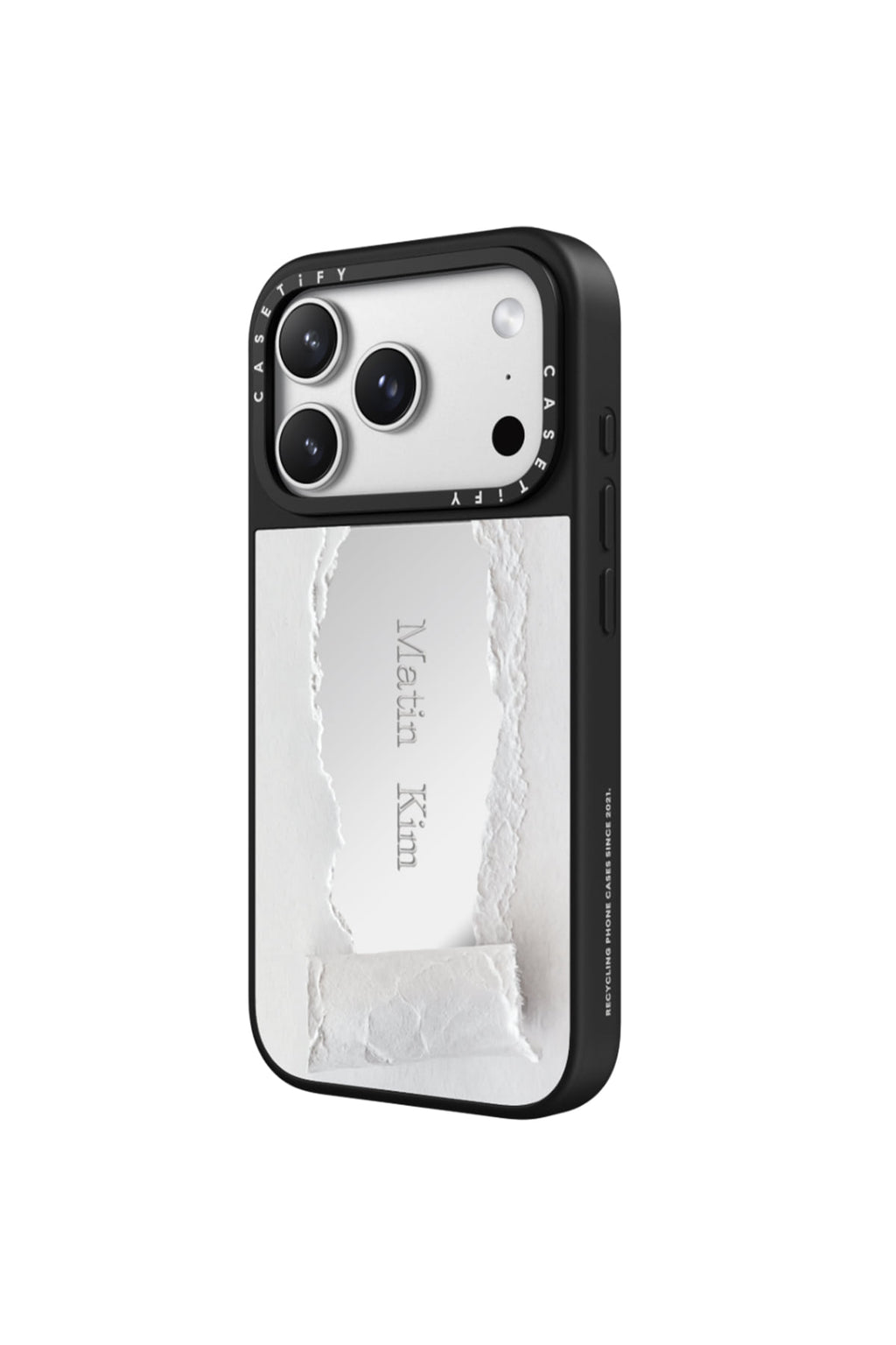 Matinkim Matin Kim X Casetify Paper Case IN Silver