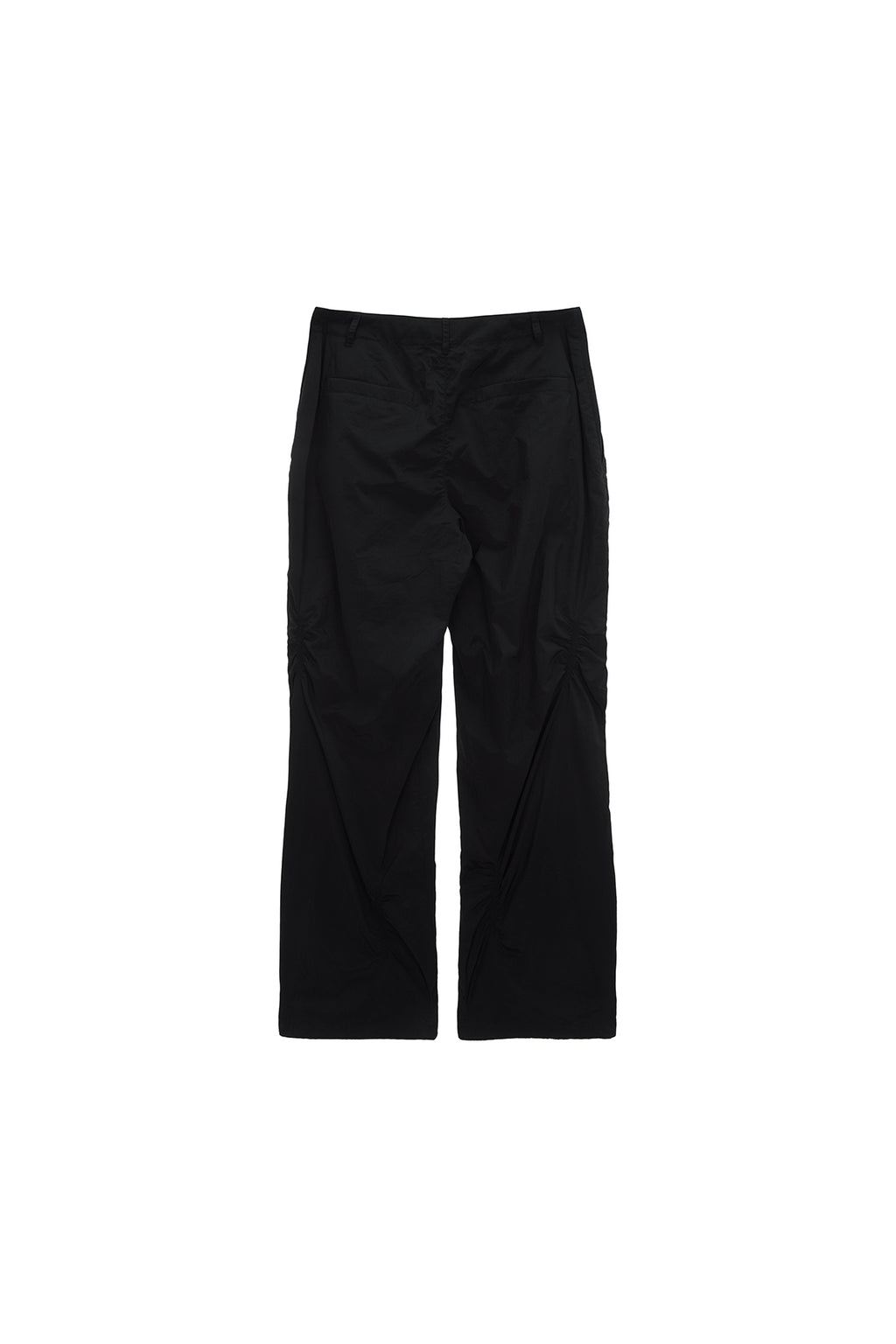 Matinkim Shirring Point Nylon Pants IN Black