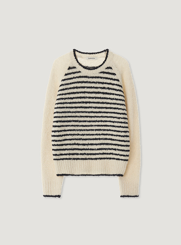 Mango Maniplease Mage Stripe Knit