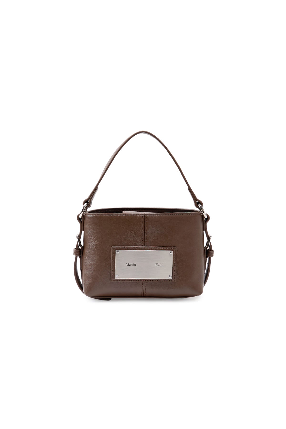 Matinkim Handle Mini Cross Bag IN Brown