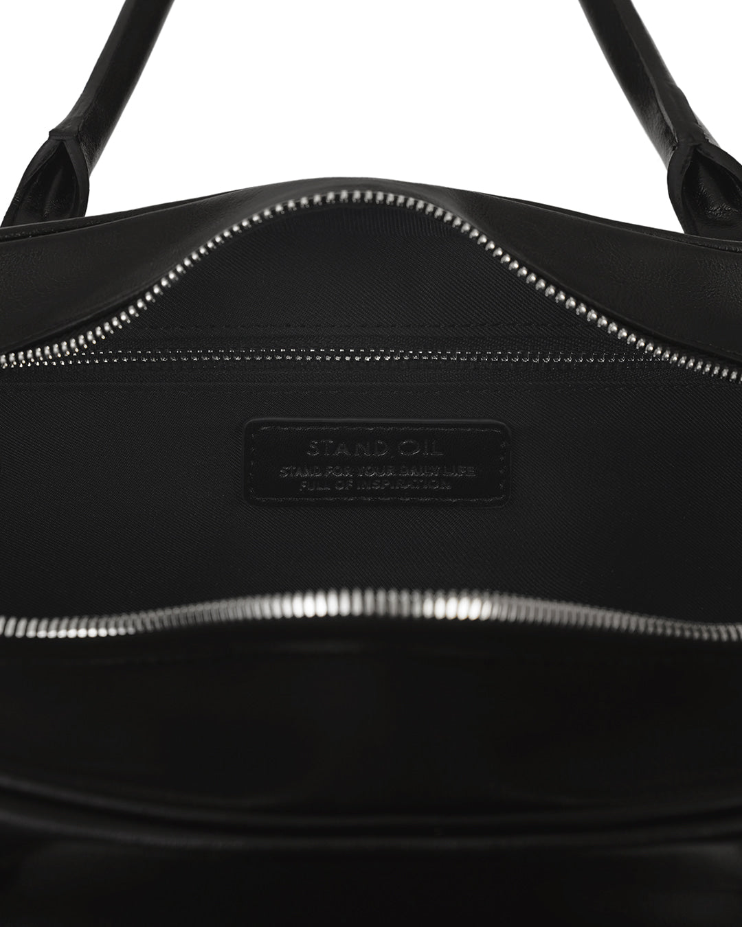 [standoil] Square Bowling Bag / Black