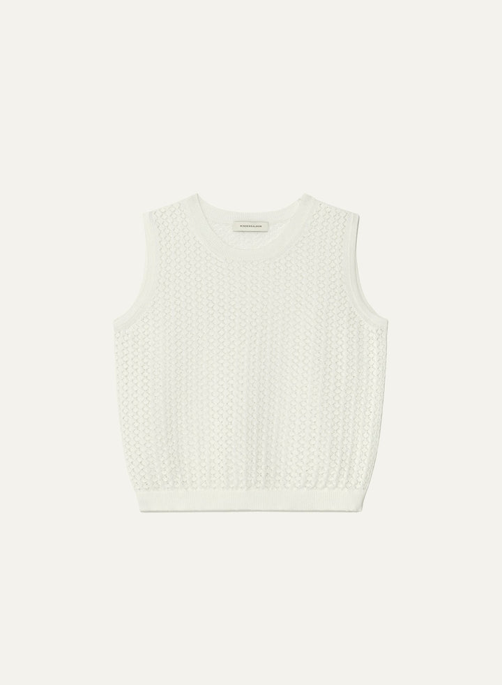 Kindersalmon Acacia Vest White