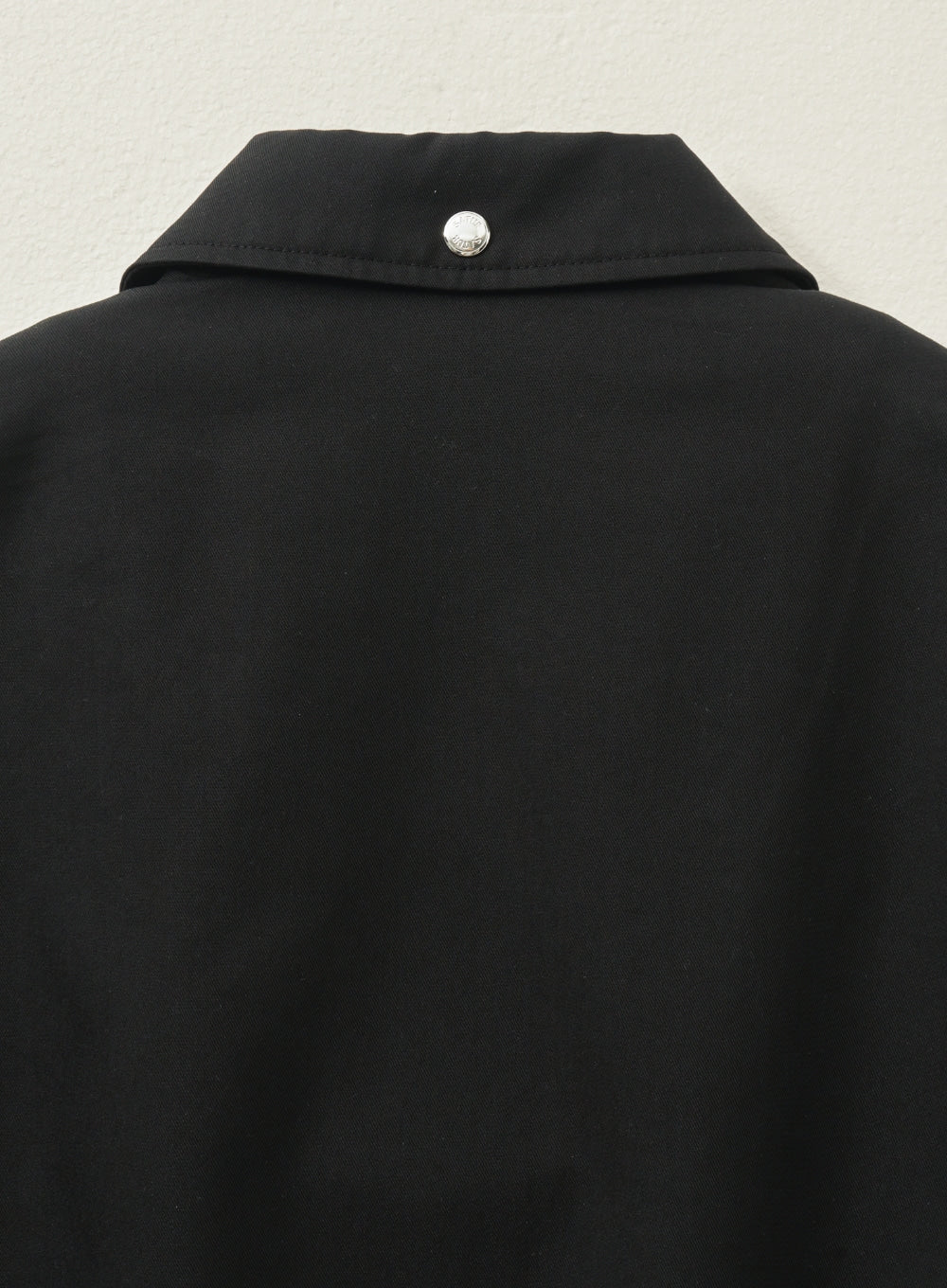 [satur] (W) Teo Cotton Collar Short Jacket - Resort Black