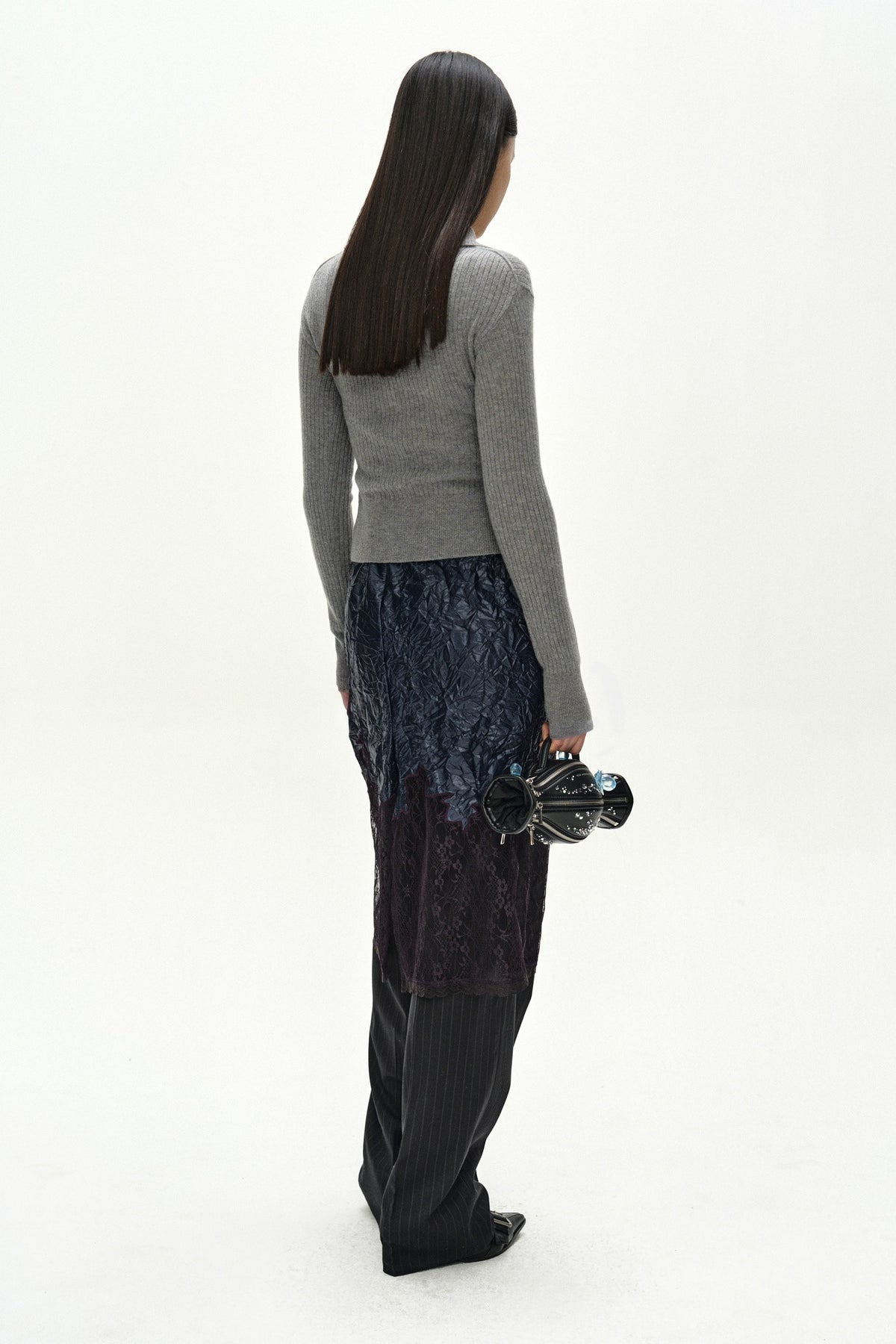 Andersson Bell Cashmere Hand Stitched Rib Cardigan