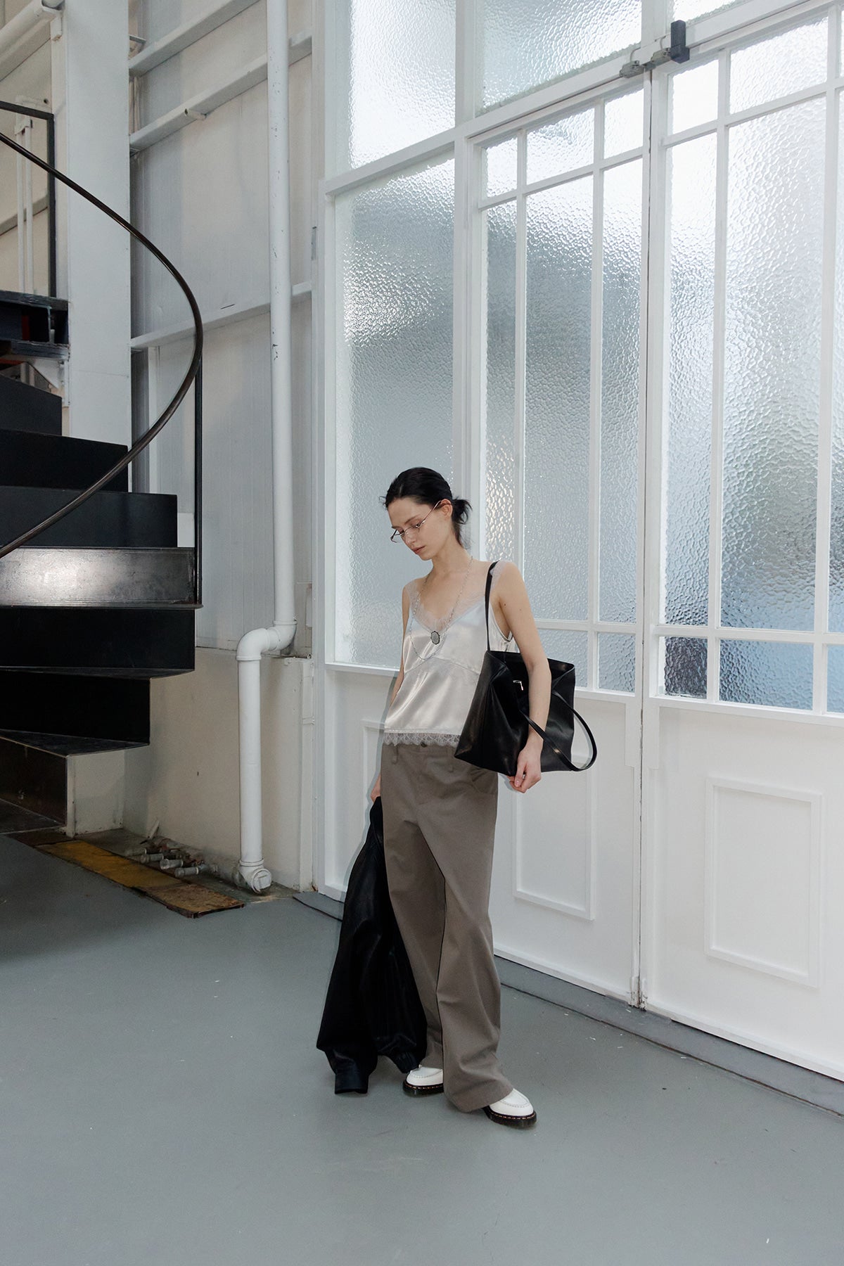 Overdueflair Cotton Wide Pants Mocha