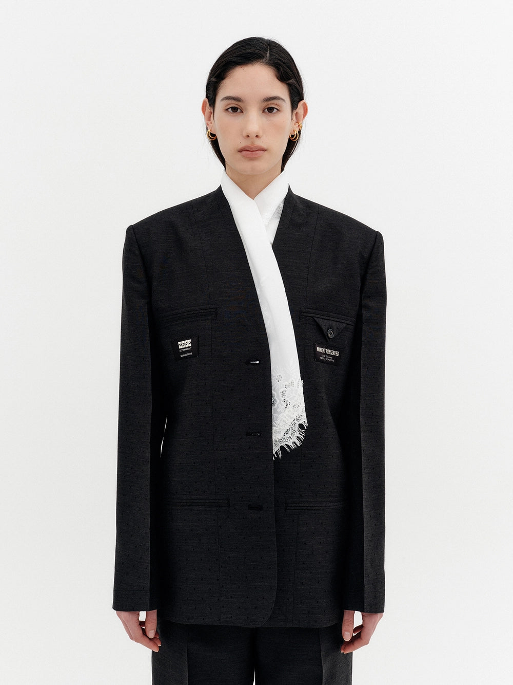 EENK Reverse Tailored Jacket - Black