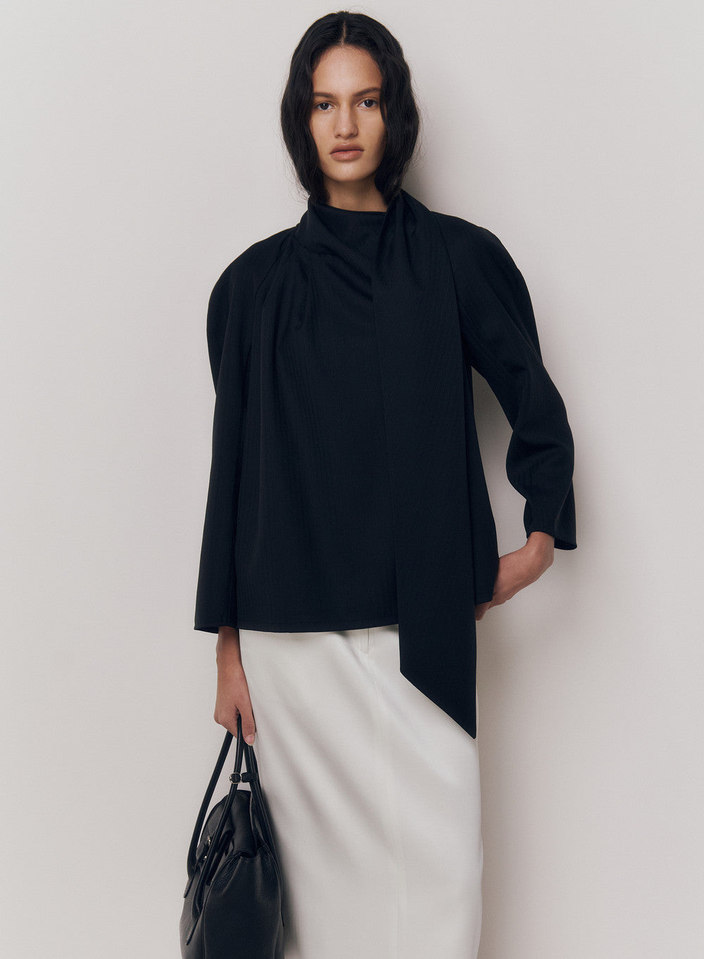 Kindersalmon Etta Blouse Black