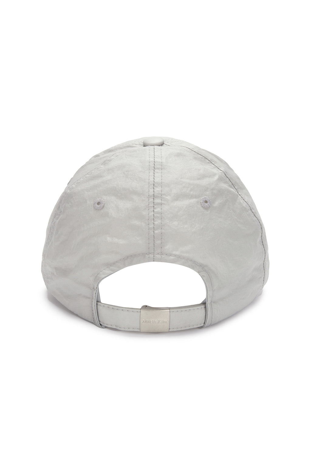[matinkim] CRISP HERITAGE BALL CAP IN LIGHT GREY