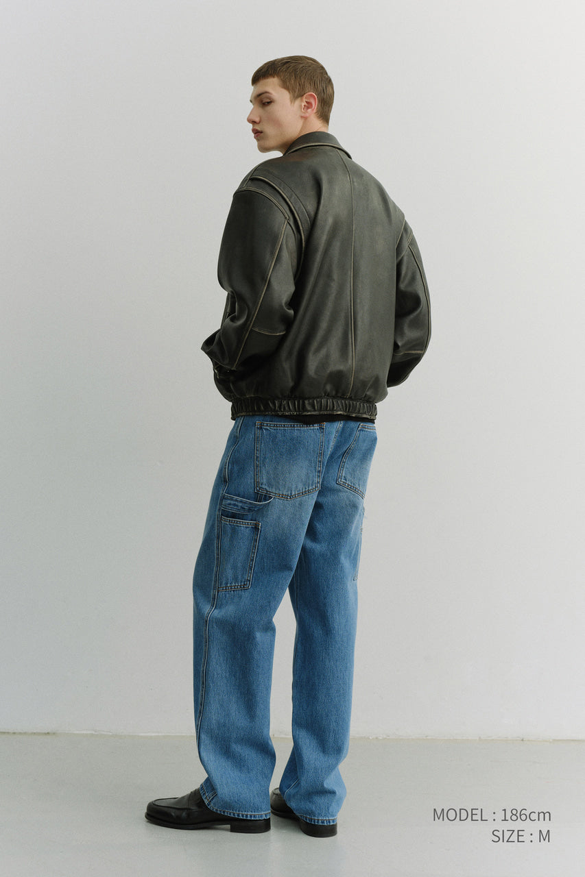 Dunst Modern Carpenter Jeans Classic Blue