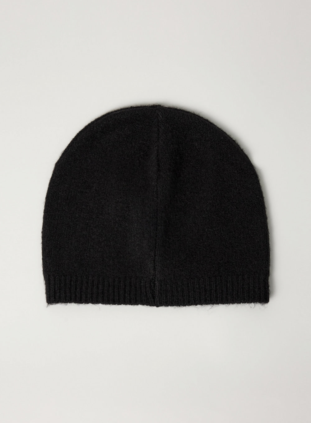 [satur] S Logo Brushed Beanie - Black