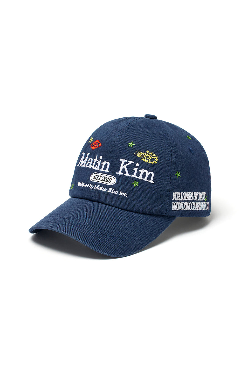 [matinkim] MATIN LOGO PLAY BALL CAP IN NAVY