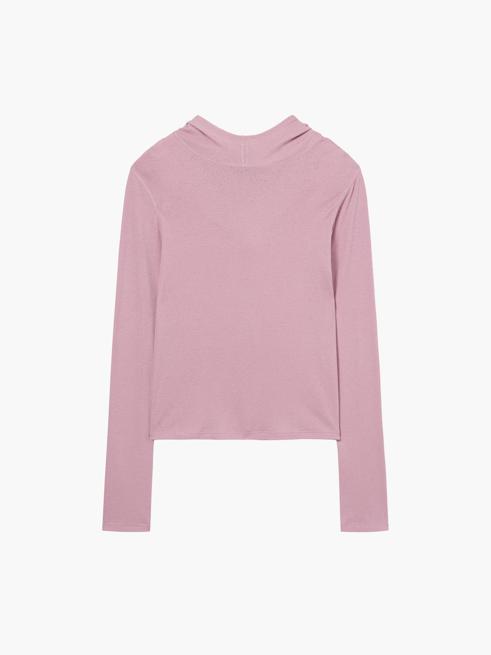 MARGESHERWOOD Highneck Hoodie Long Sleeve pink