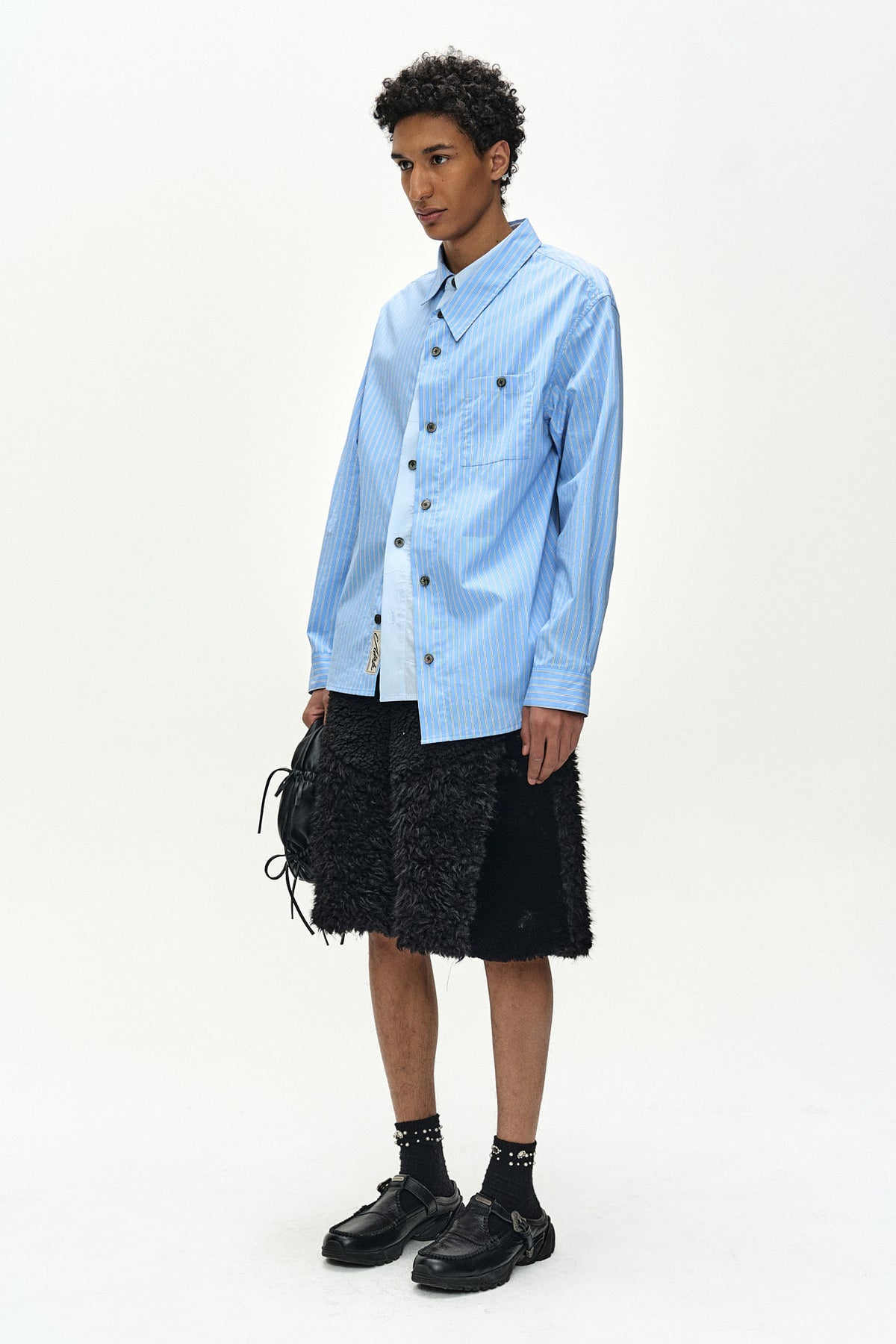 Andersson Bell Asymmetric Layered Shirt