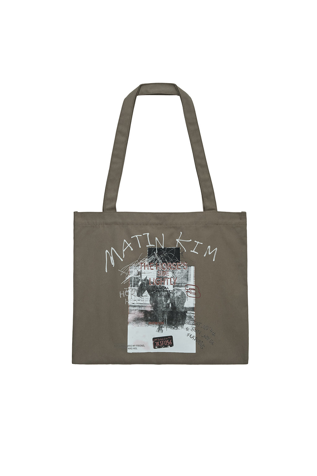 [matinkim] Matin Lny 26 Eco Bag IN Khaki