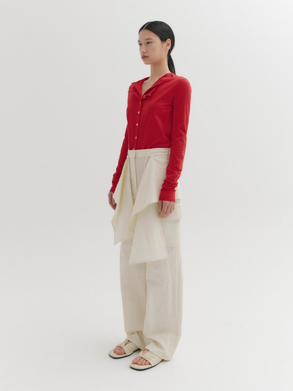 EENK Layered Pants - Ivory