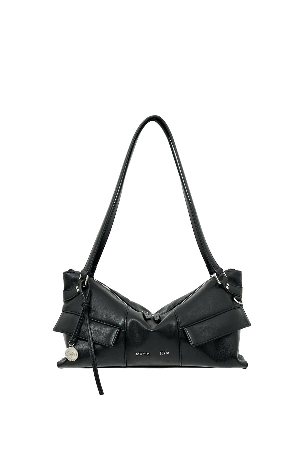 [matinkim] Wide Nemo Shoulder Bag IN Black
