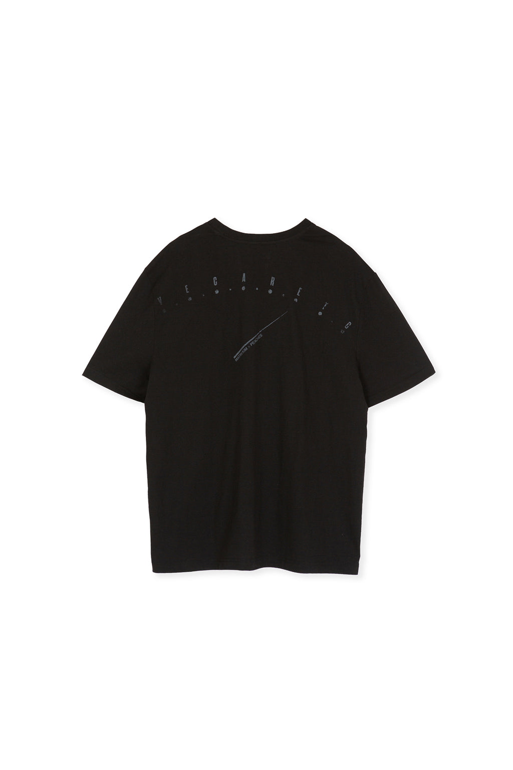[matinkim] PEACHES LOGO GRAPHIC TOP IN BLACK