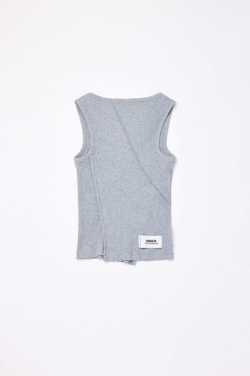 Matinkim Matin Kim Ribbed Slim Sleeveless IN Grey
