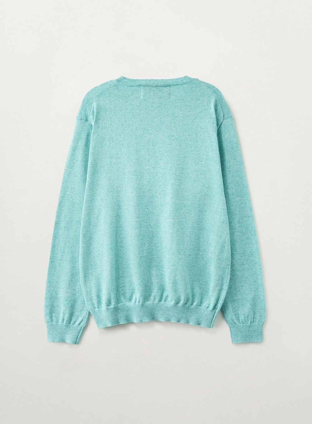 [SATUR] Loren Linen Blend Knit - Sky Blue