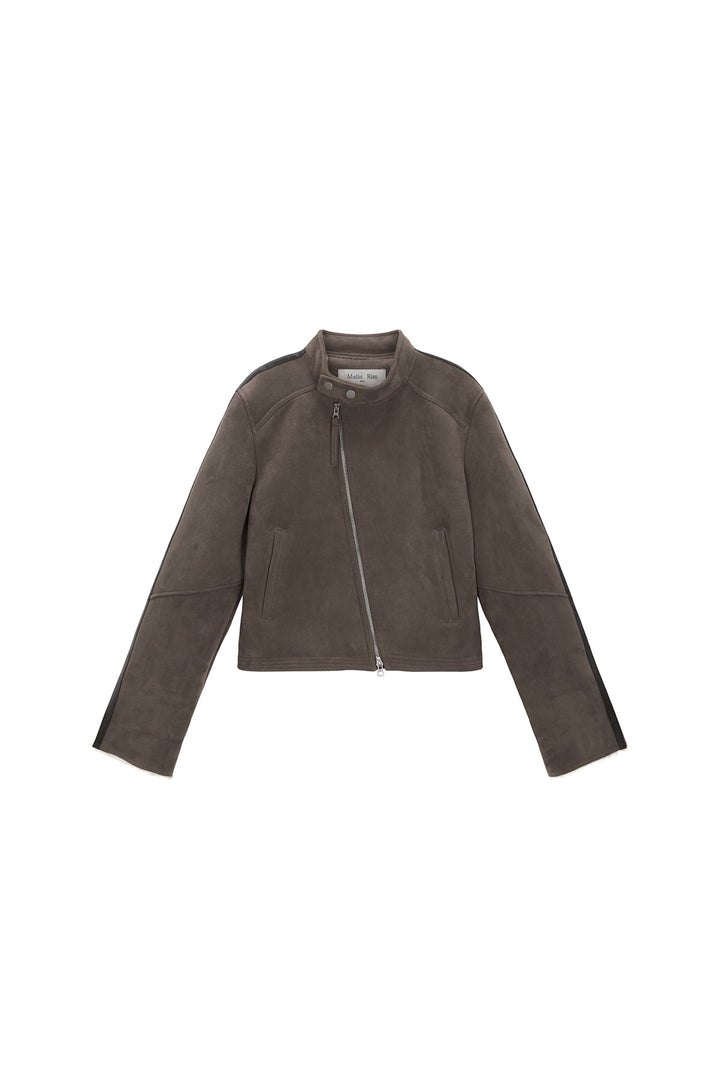 Matinkim Suede Racing Mustang Jumper IN Brown