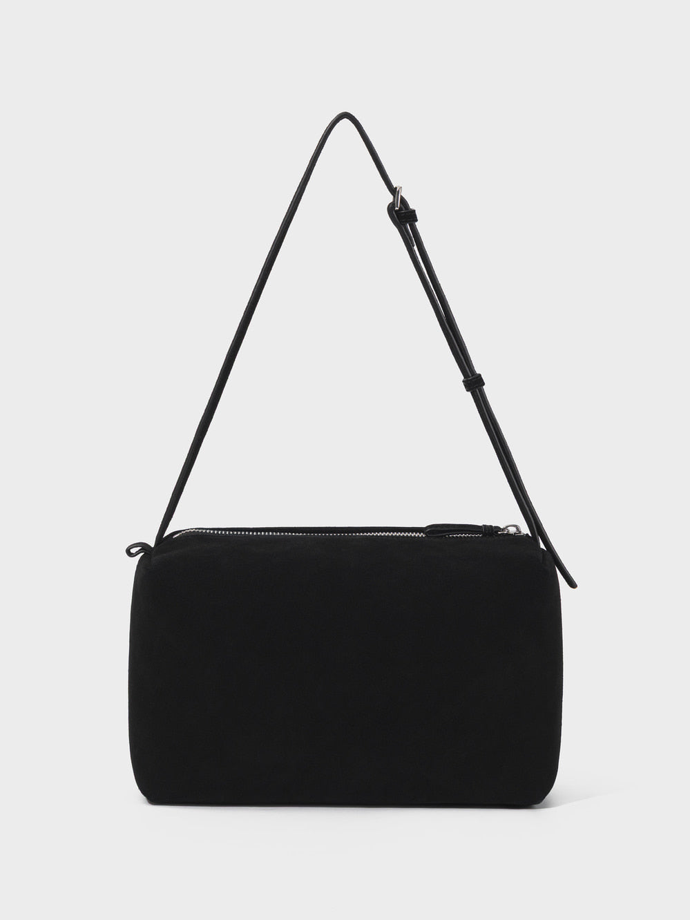 Low Classic Suede Caramel Box Bag - Black