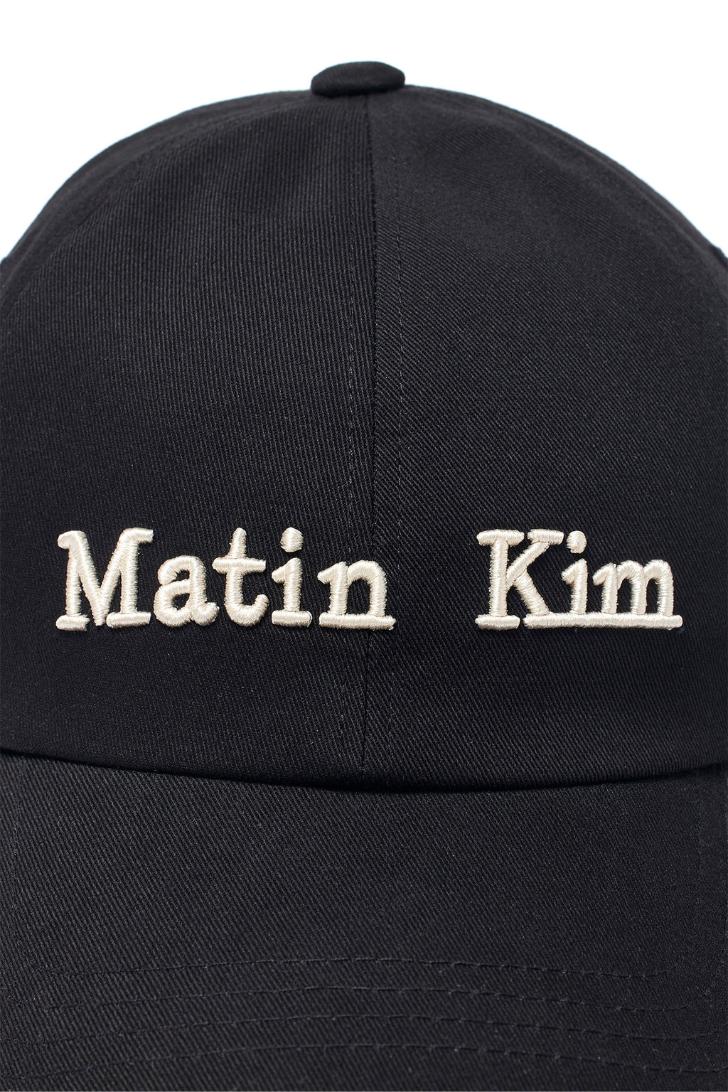 [matinkim] MATIN CLASSIC LOGO BALL CAP IN BLACK