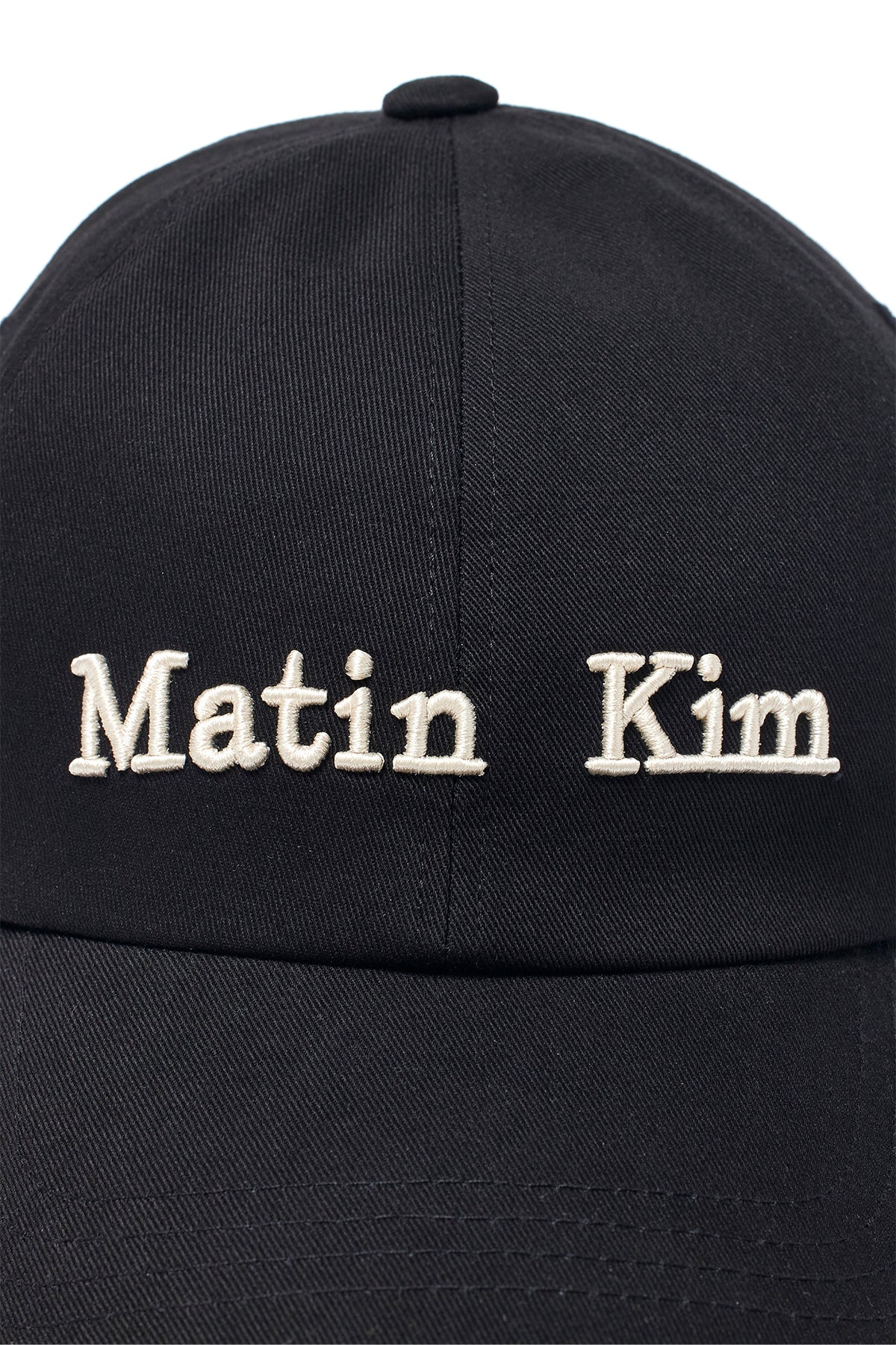 [matinkim] MATIN CLASSIC LOGO BALL CAP IN BLACK