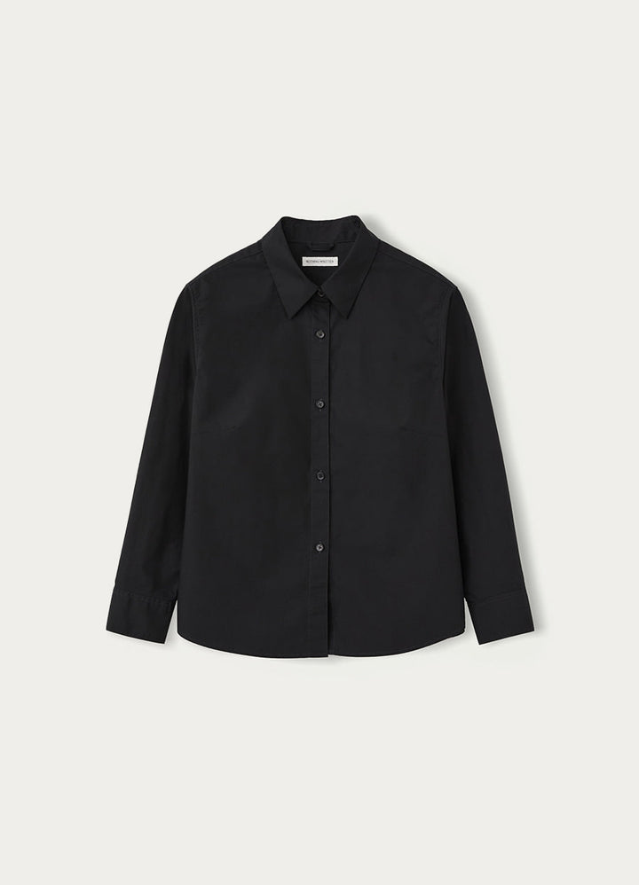 Nothing Written Arietta button shirt (Black)