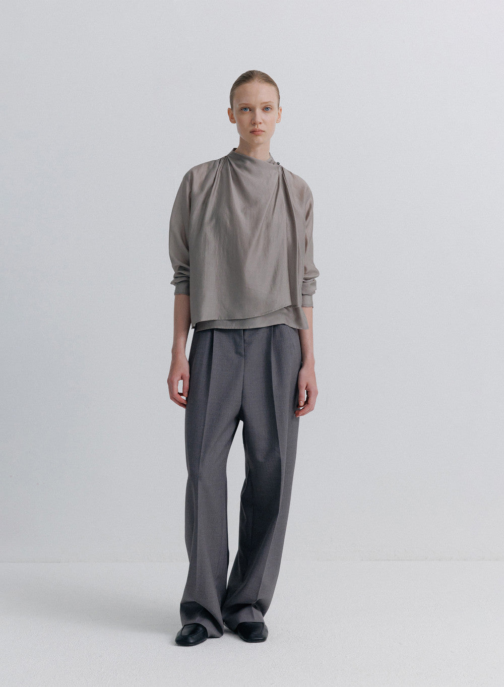 Kindersalmon Sten Blouse Sage