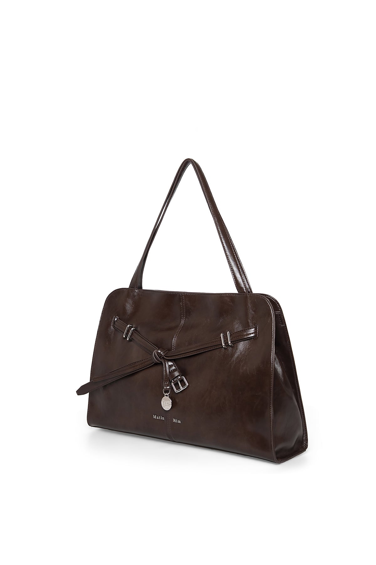 Matinkim Drop Tail Mellow Big Shoulder Bag IN Brown