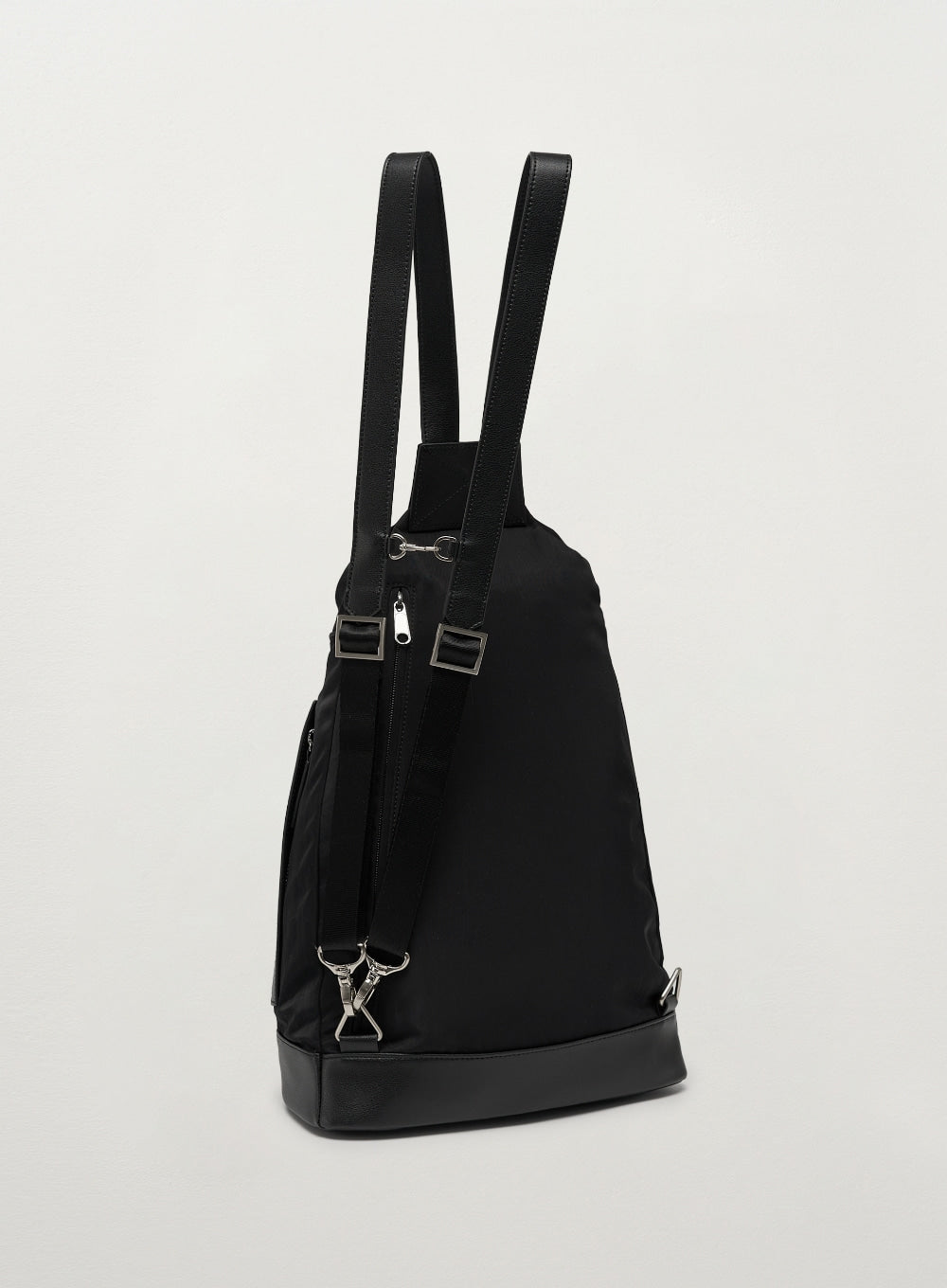 [satur] Zip Core 3-Way Sling Bag - Midnight Black