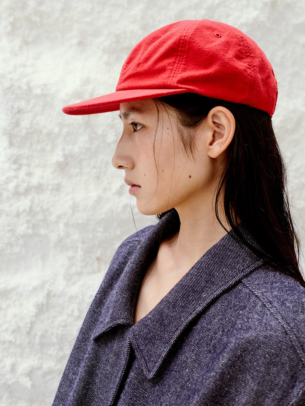 [Low Classic] Moleskin Cap_Red