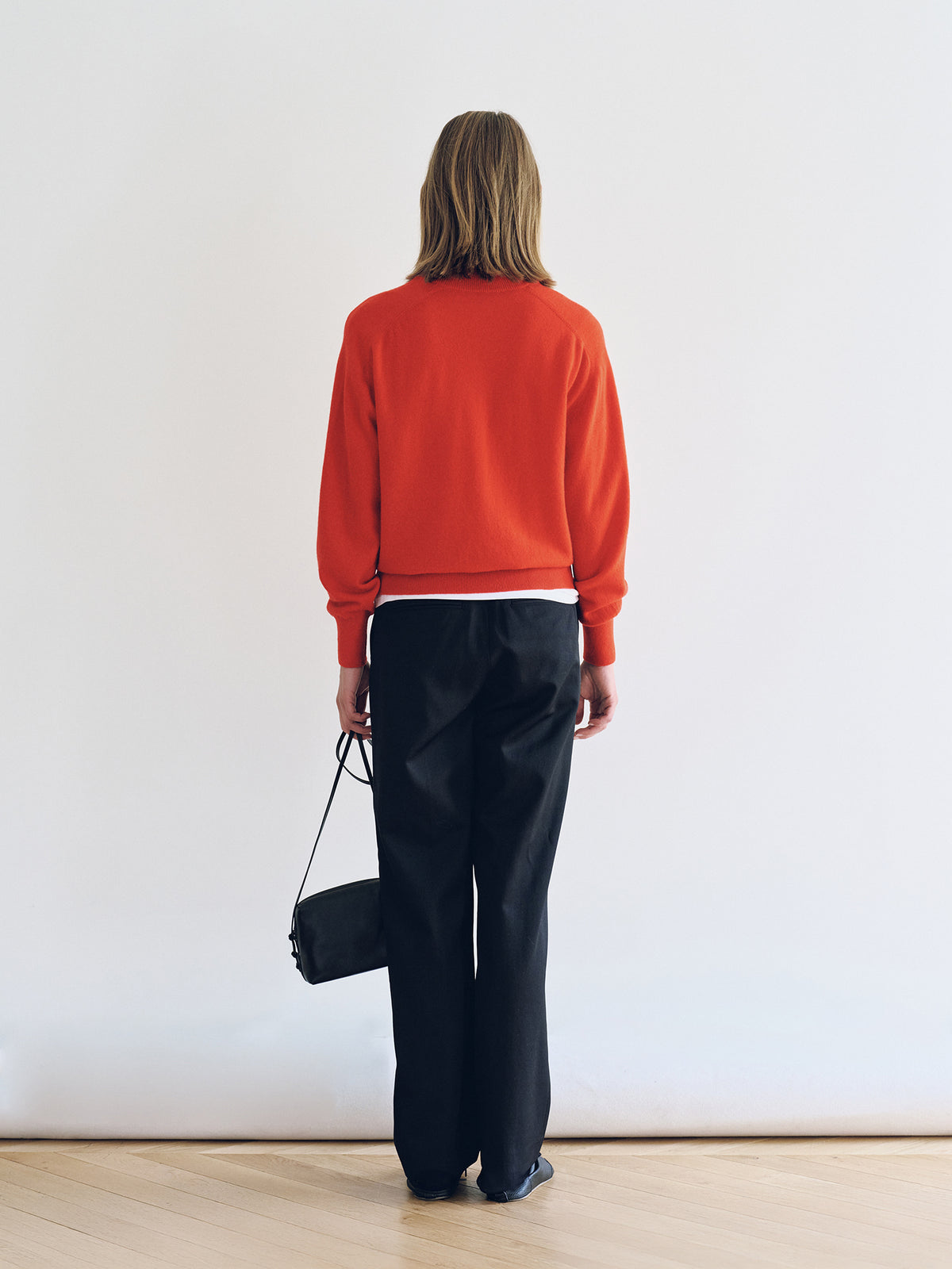 Nothing Written Square bag (Black)