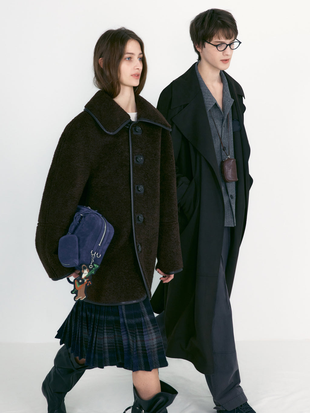 Low Classic Bookey Bag Suede Blue