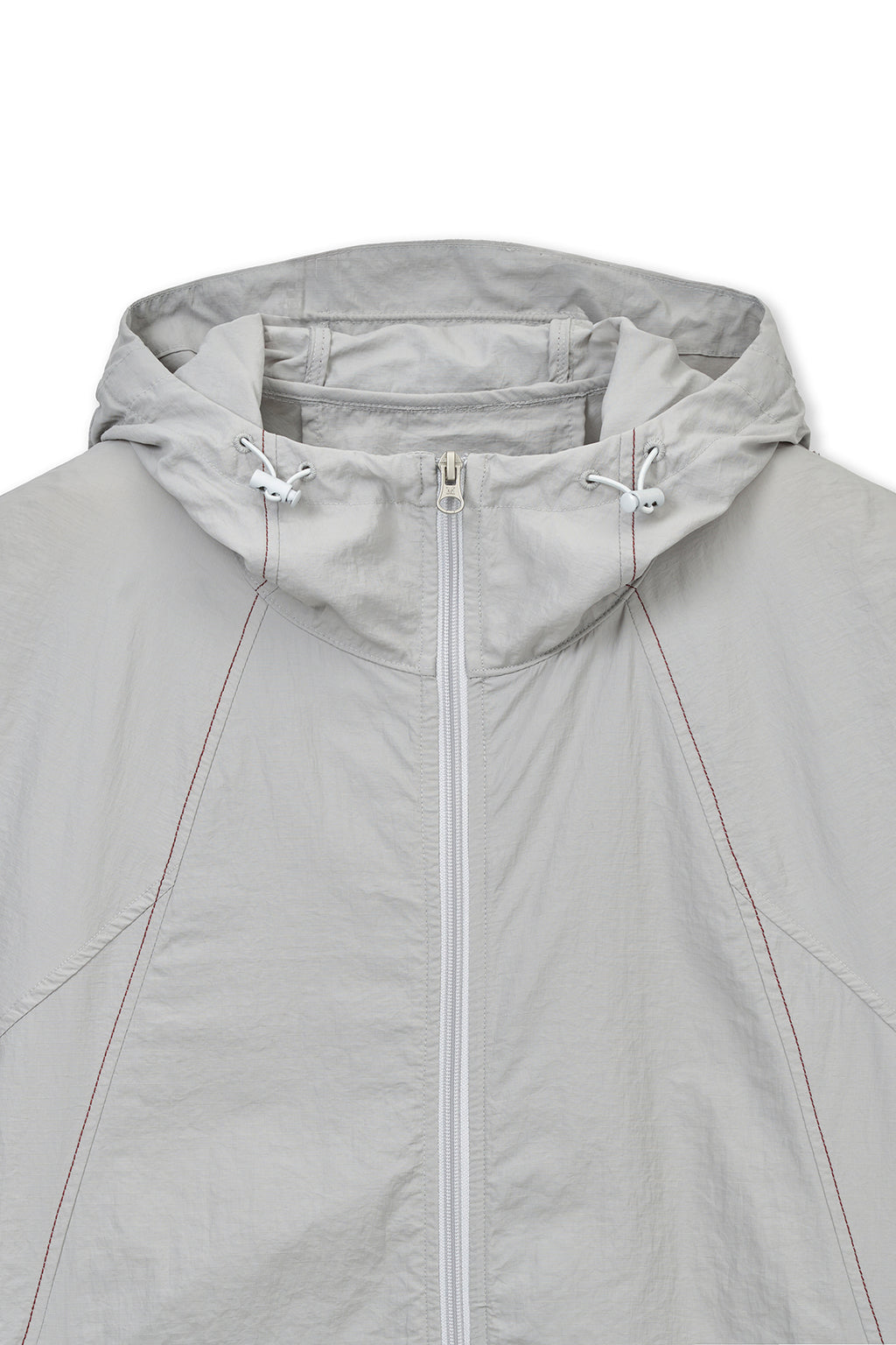 Matinkim Back Logo Hoody Wind Breaker IN Light Beige