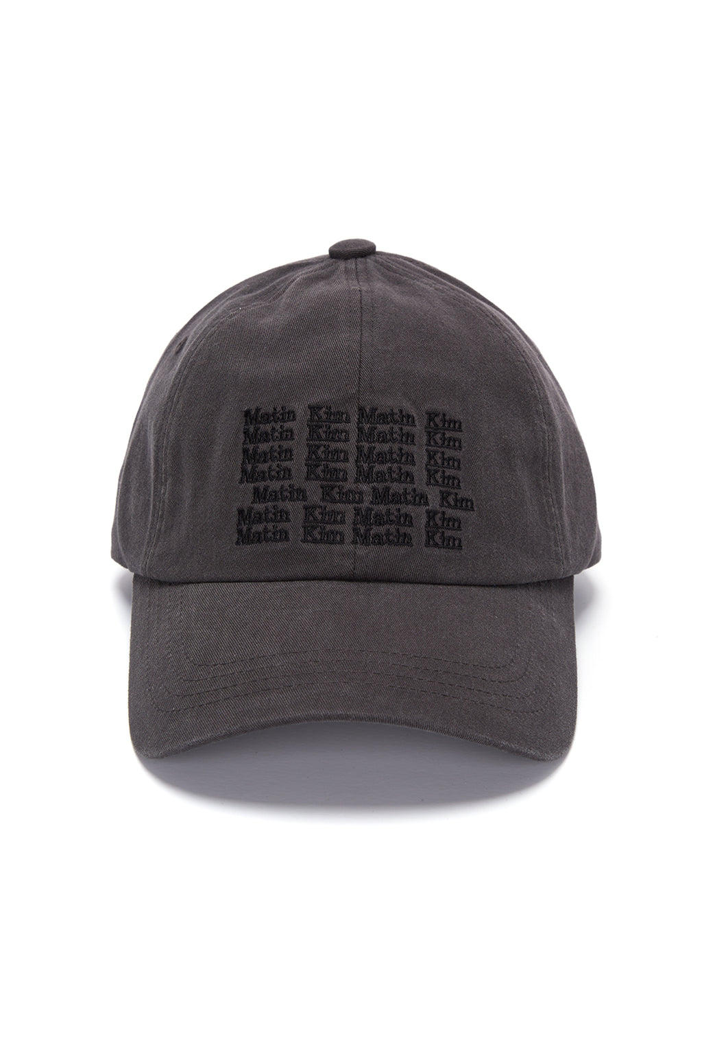 Matinkim Lettering Ball Cap IN Charcoal