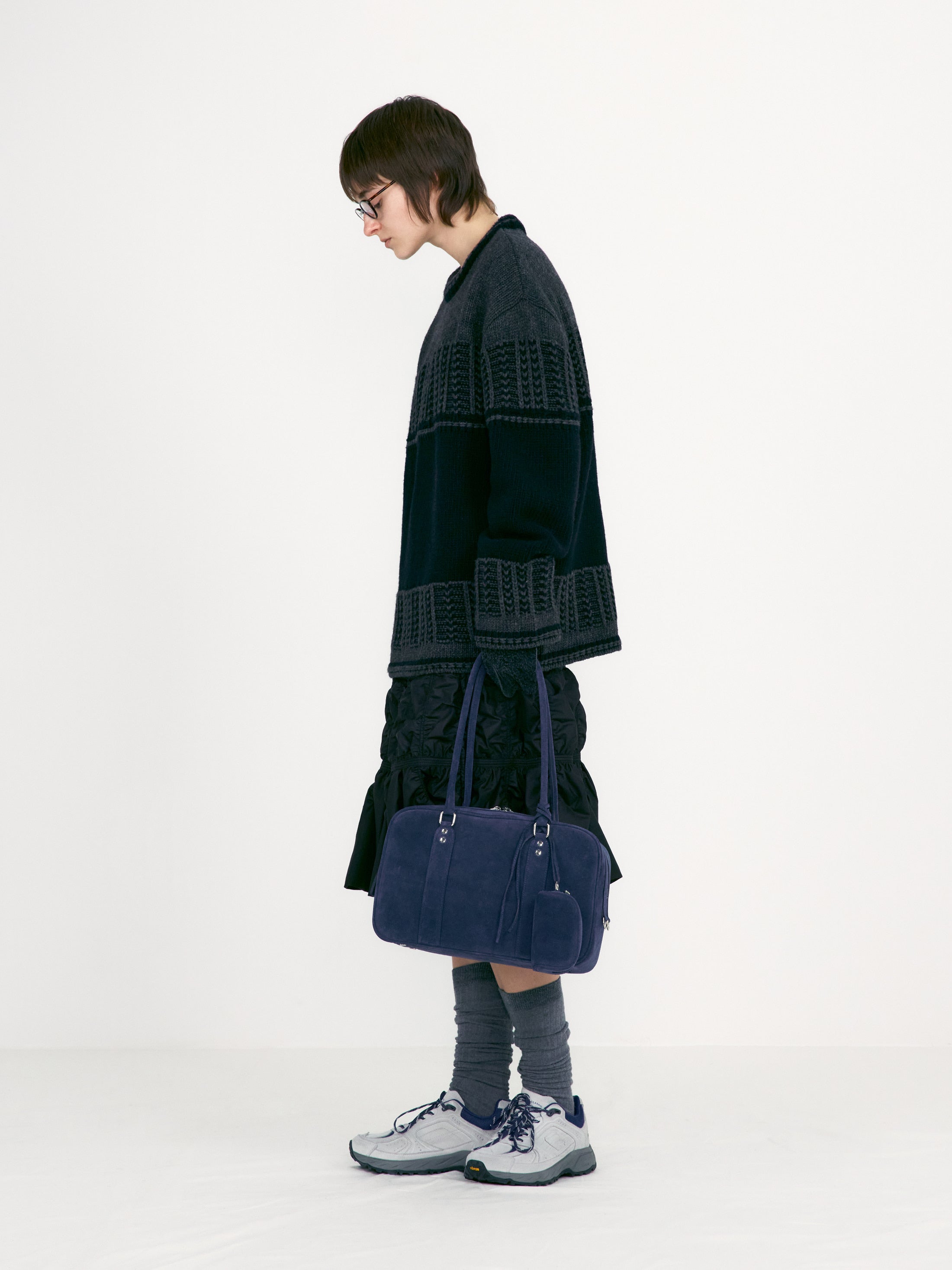 [low_classic] Jacquard Knit Sweater
Charcoal