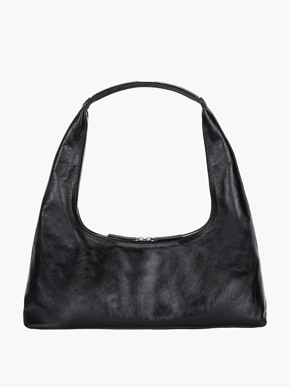 Margesherwood Hobo Large black glossy plain
