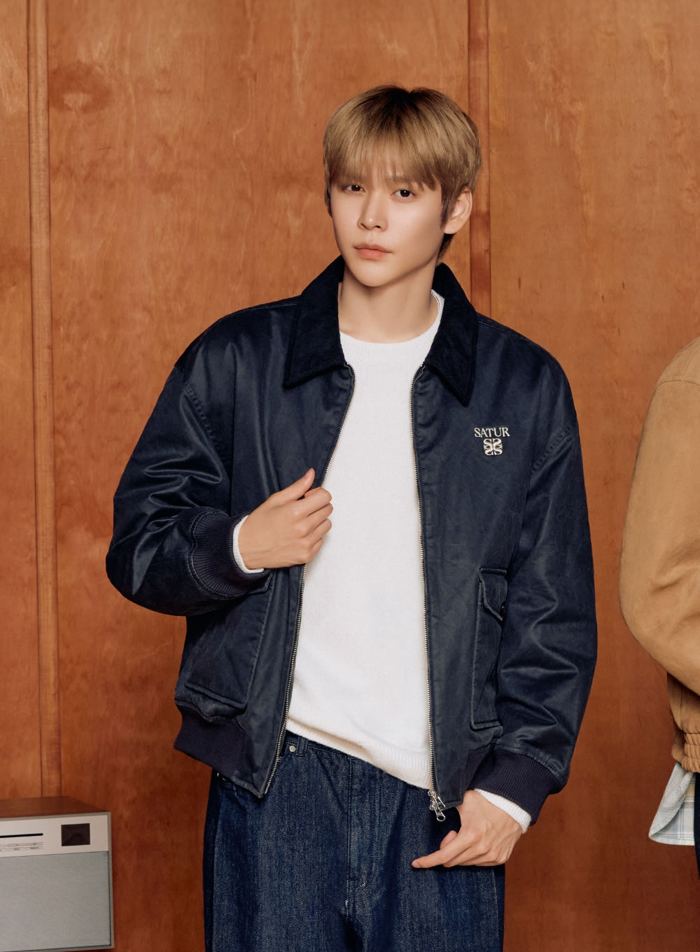 [satur] Maron A-2 Blouson Jacket - Black