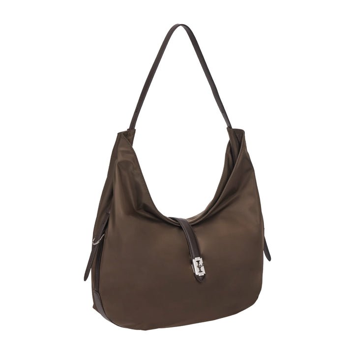 Vunque Hey City Hobo M Khaki Brown