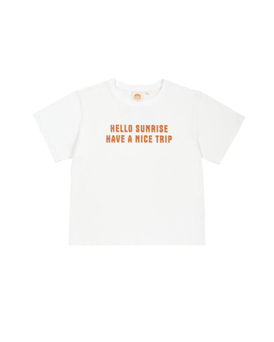 HS VTG Typo Logo Tee(W)_White