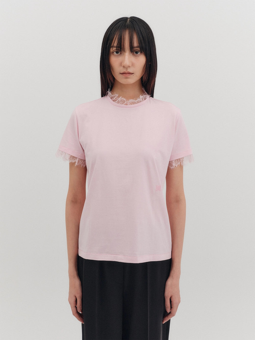 EENK Lace T-shirt - Pink