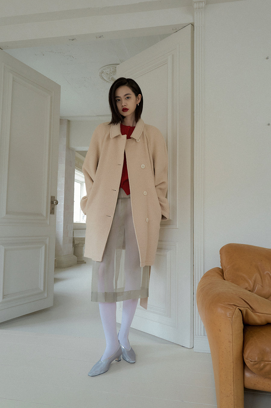 Overdueflair Fluffy Wool Coat