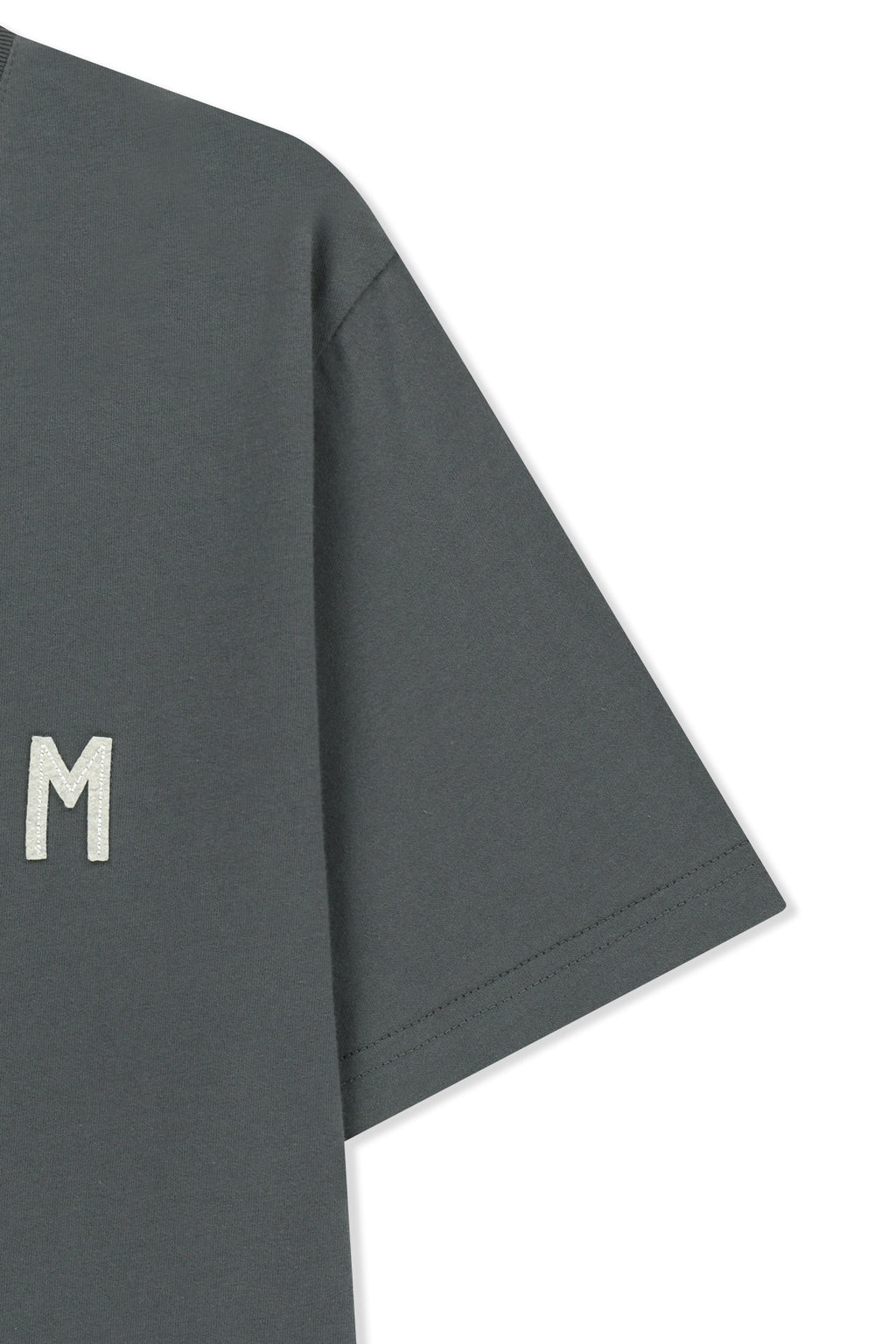 Matinkim Applique Felt Logo Top IN Charcoal