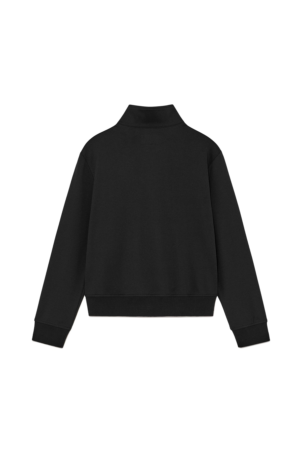 [matinkim] HIGH NECK WINDBREAKER ZIP UP FOR WOMEN IN BLACK