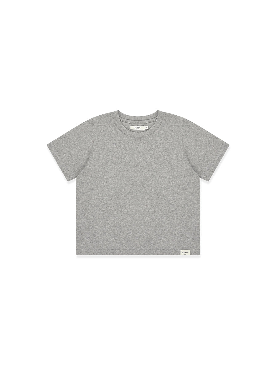 GLOWNY G Classic Soft Tee (Gray)