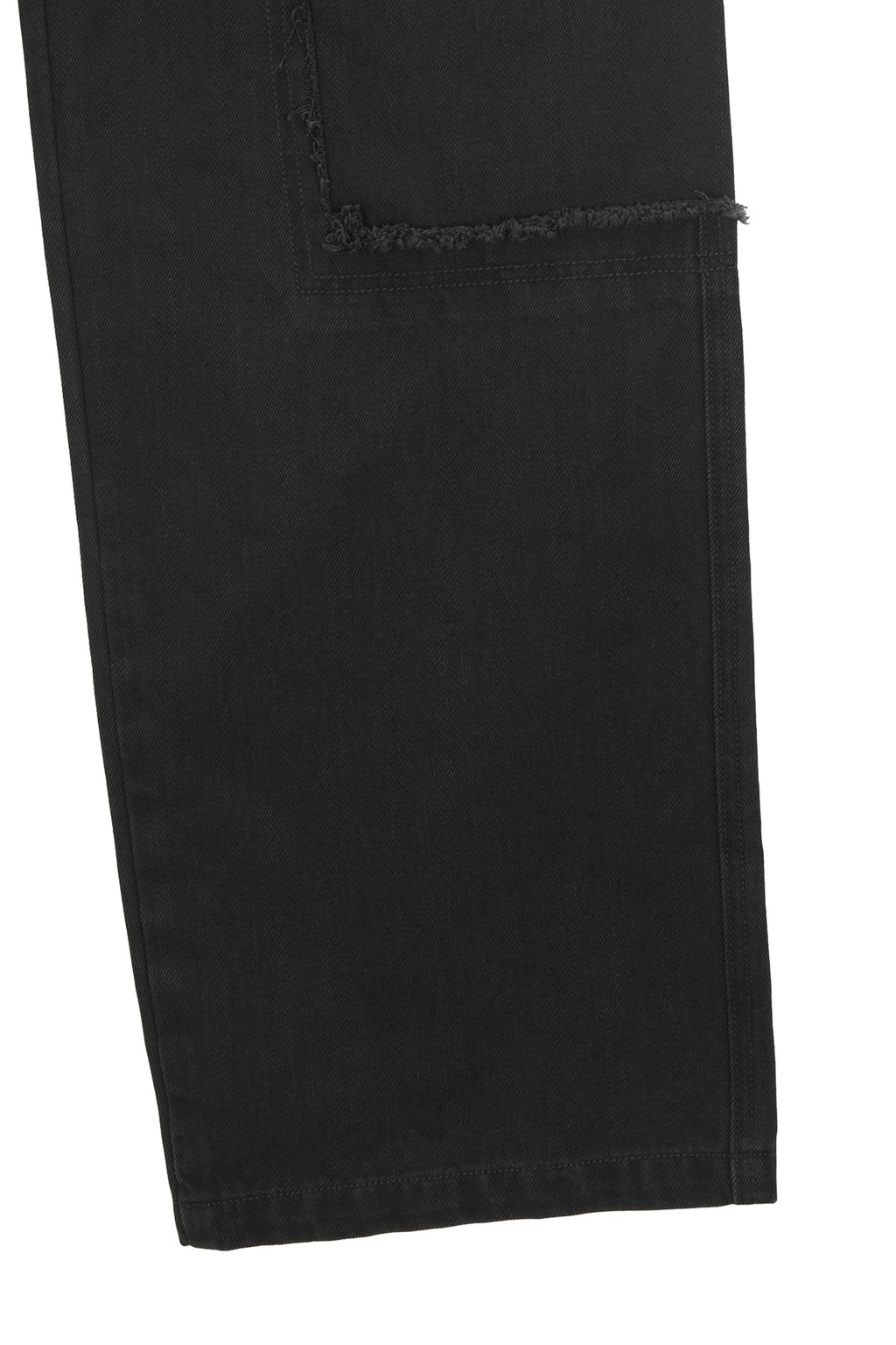 Matinkim Double Knee Cotton Denim Pants For Men IN Charcoal