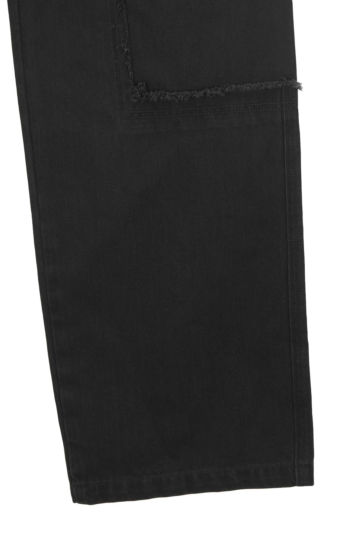 Matinkim Double Knee Cotton Denim Pants For Men IN Charcoal