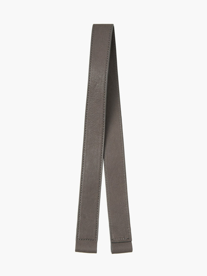 Margesherwood Dumpling Strap taupe washed nappa