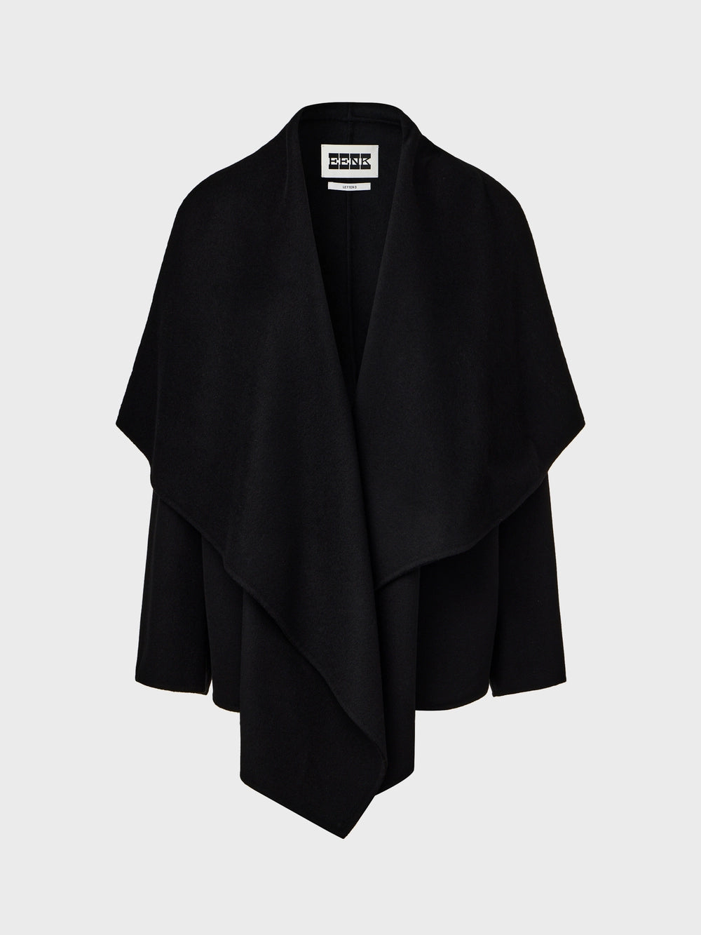 EENK Flow Draping Jacket - Black
